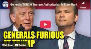Generals TORCH Trump’s Authoritarian Military Rant