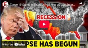 These 15 States Will COLLAPSE First as USA Enters Recession | Real Estate Crisis Exposed